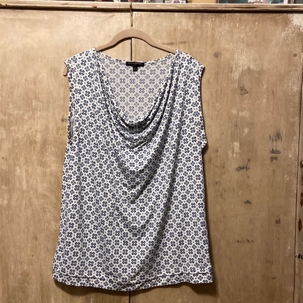 Banana Republic sleeveless blouse.